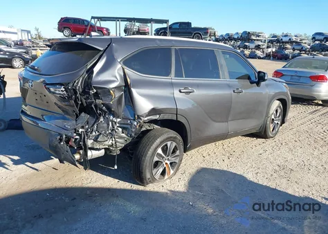 2025 Toyota Highlander Hybrid Xle из США, поврежденный, VIN 5TDKBRCH3SS669792